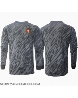 Portogallo Portiere Maglia Gara Trasferta Repliche Europei 2024 Maniche Lunghe